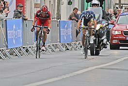 Van Avermaet pakt de winst in Parijs-Tours 2011