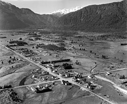 Whites Aviation photo of Whataroa in 1958