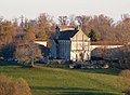 Klosteranlage von Puypéroux mit der Kirche