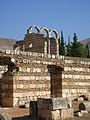 External wall of the Grand Palace, Anjar.