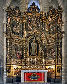 La chapelle de Sévère de Barcelone.