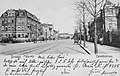 Historische Ansicht der Canalettostraße in Dresden