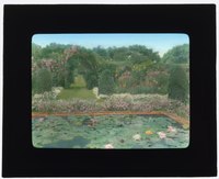 Francis Burrall Hoffman house, Southampton, New York. Lily pool.