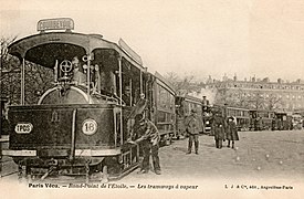 Léon Francq (1866), locomotoras de vapor inventor y pionero de tranvías eléctricos de París