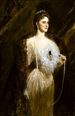 Jean-Joseph Benjamin-Constant - Portræt af kejserinde Alexandra Fyodrovna, 19. århundrede