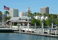 Skyline of Long Beach