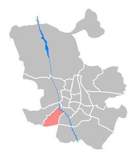 Location of Carabanchel