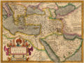 Меркатор и Хондиус. Турецкая империя, карта 1609 года