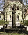 Zierbrunnen auf dem Neuen Jüdischen Friedhof in Nürnberg