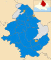 2011 results map