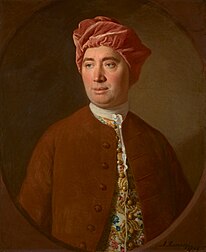 Retrato de David Hume, 1754