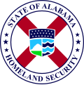 Sello de armas del Departamento de Seguridad de Alabama