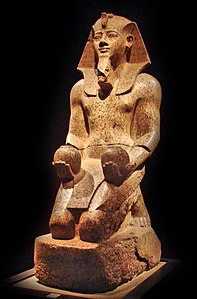 Standbeeld van Amenhotep II Museo Egizio
