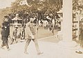 Prince Hirohito visits the Taiwan Grand Shrine during the Crown Prince Hirohito's visit to Taiwan (April 17, 1923)