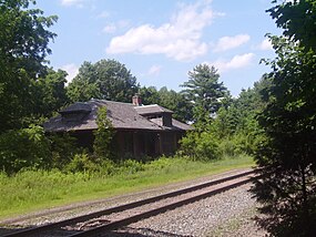 The former Belle Mead railroad station located along the former Reading Railroad (as a part of the proposed West Trenton Line)