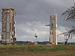ELA-2, le pas de tir d'Ariane 4, aujourd'hui inutilisé.