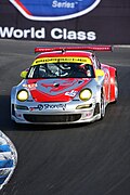 Porsche 997 GT3 RSR op Laguna Seca