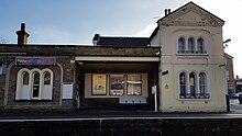 The original Hampton booking office on Station Road