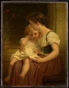 Mother and Child, c. 1864. Clark Art Institute