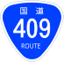 National Route 409 shield