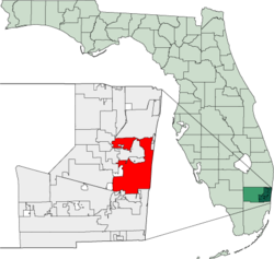 Mapo di Fort Lauderdale, Florida