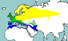 Mapa występowania