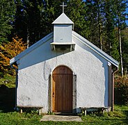 Chapelle Saint-Blaise. Hameau des Landres, Miellin.