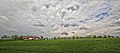 Landschaft mit Mostbäumen bei St. Marienkirchen an der Polsenz