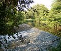 Il fiume Lambro presso Molino Nuovo.