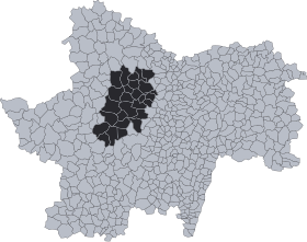 Localisation de Communauté urbaine Creusot Montceau