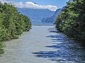 Mündung der Lütschine in den Brienzersee