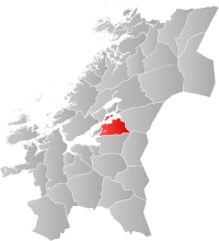 Localisation de Levanger