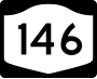 New York State Route 146 marker