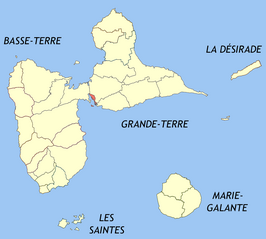 Kaart van Pointe-à-Pitre