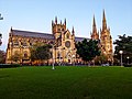 Image 18St Mary's Cathedral in Sydney belongs to the Roman Catholic Church, Australia's largest religious denomination. (from Australia)