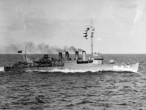 USS Goff (DD-247) underway on 25 March 1923