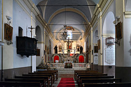 Intérieur de San Roccu.