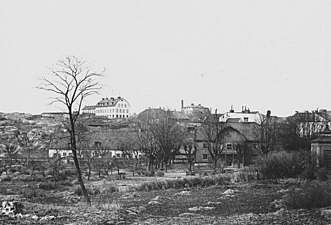 Zinkensdamms gård, fotografi av Kasper Salin, 1890.