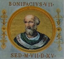 VII. Bonifác ellenpápa