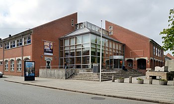 Biblioteca de Esbjerg. Esbjerg, Dinamarca.