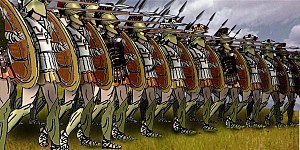 Kreikkalainen falangi taistelussa