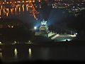 The Deutsches Eck at night, 2004