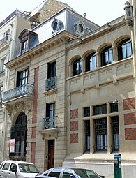 同フォルチュニ通りのサラ・ベルナールの居宅跡 (Hôtel particulier au no 35)