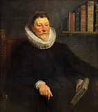 Jan Brant, de vader van Isabella door Rubens, Alte Pinakothek