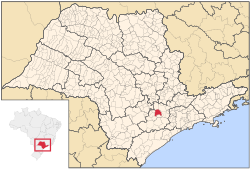 Location in São Paulo