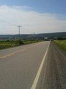 View towards Saint-Donat-de-Rimouski.