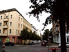 Trelleborger Ecke Schonensche Straße, Blick nordwärts