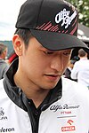 Zhou Guanyu, current Formula One driver for Sauber Motorsport.