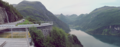 Geirangerfjord s parkirišča za vzpon (panorama)