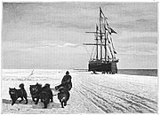 To the South Pole ("Ke Kutub Selatan"): fotograf anjing kereta luncur salji dalam ekspedisi Kutub Selatan Amundsen, 1911